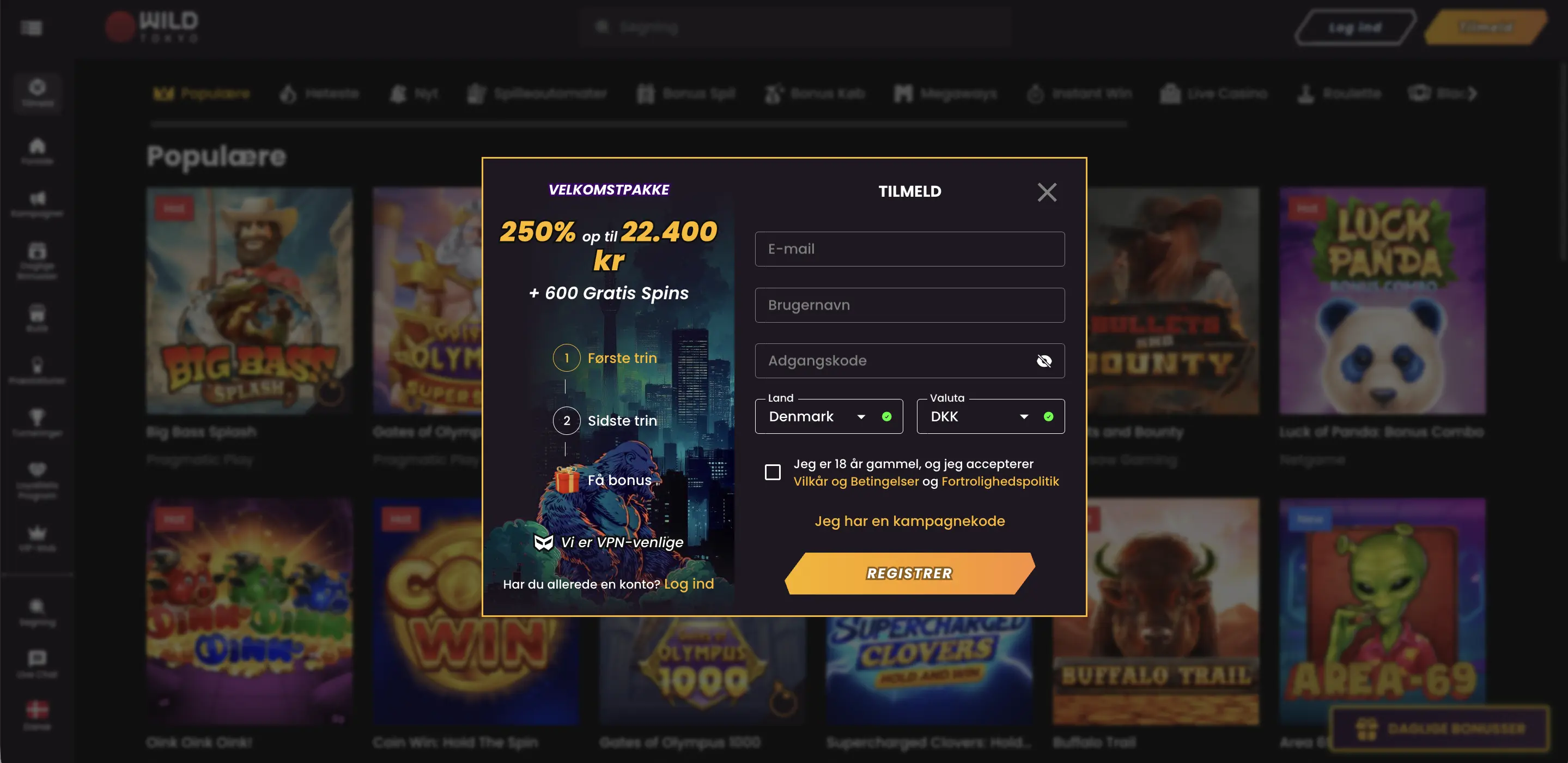 Sådan begynder du at spille på casino uden ROFUS